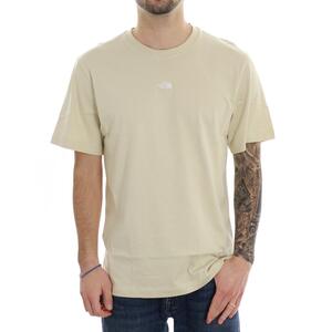 T-SHIRT CENTER LOGO BEIGE